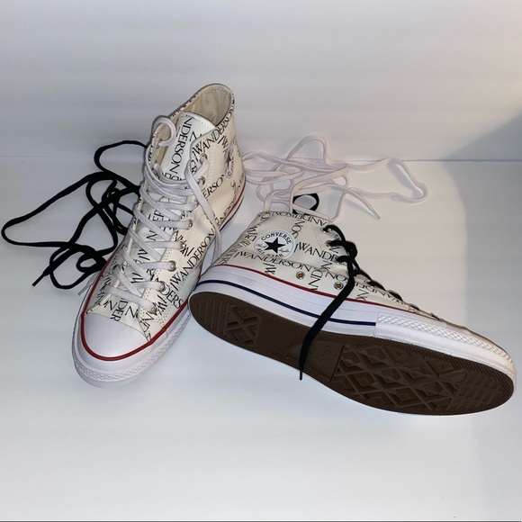 🆕CONVERSE JW Anderson Logo Unisex High Tops - Picture 4 of 17